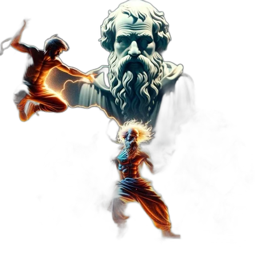 concept art, fantasy art, pixel art, 3d render, fire, vibrant, colored, spot-lit transparent PNG cut-out