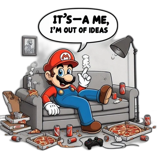 food, hat, furniture, weapon, concept art, pixel art, comic book art, 3d render transparent PNG cut-out
