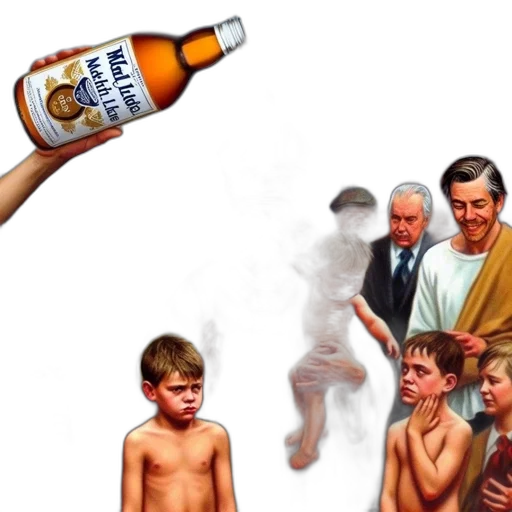 bottle, weapon, photorealistic, concept art, fire, painting, depicts, religious transparent PNG cut-out