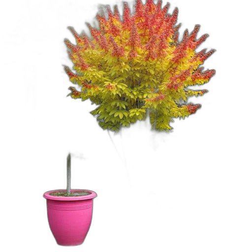 flower, tree, staff, crown, 3d render, photorealistic, neon, colorful transparent PNG cut-out