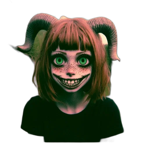 mask, creature, face, animal, 3d render, concept art, fantasy art, pixel art transparent PNG cut-out