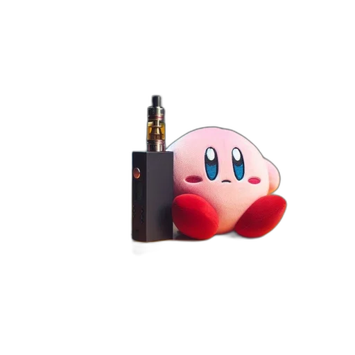 weapon, animal, robot, creature, vaporwave, pixel art, concept art, 3d render transparent PNG cut-out