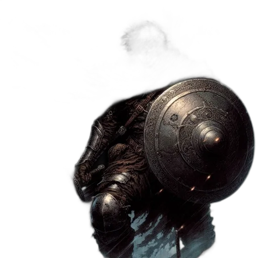 mask, weapon, sword, robot, concept art, photorealistic, fantasy art, 3d render transparent PNG cut-out