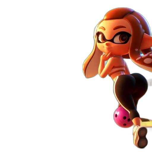 dress, weapon, concept art, 3d render, anthropomorphic, rodent-like, character, wears transparent PNG cut-out