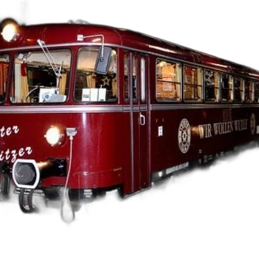 photorealistic, concept art, 3d render, red, train, text, wir, wollen transparent PNG cut-out