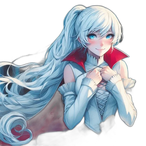 staff, face, fantasy art, anime, pixel art, concept art, blue, monochrome transparent PNG cut-out