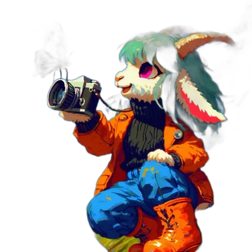 weapon, jacket, dragon, mask, concept art, pixel art, cyberpunk, 3d render transparent PNG cut-out