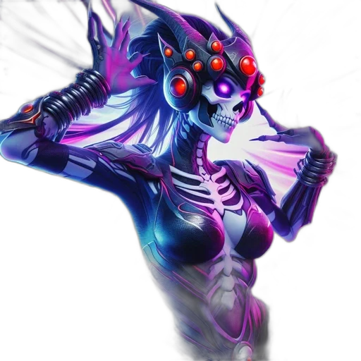 robot, mask, creature, jewelry, concept art, cyberpunk, fantasy art, 3d render transparent PNG cut-out