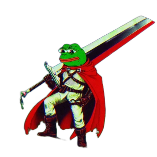 weapon, staff, sword, dragon, pixel art, concept art, vaporwave, anthropomorphic transparent PNG cut-out