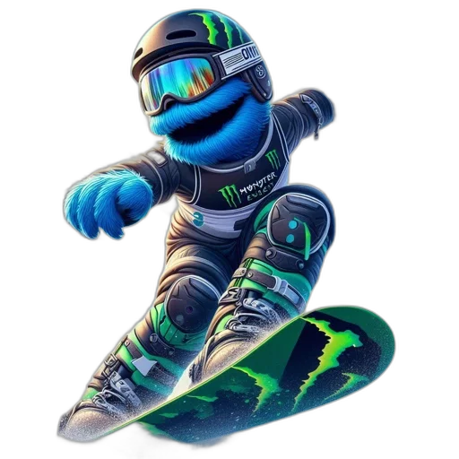 shoes, robot, 3d render, concept art, pixel art, blue, furry, creature transparent PNG cut-out