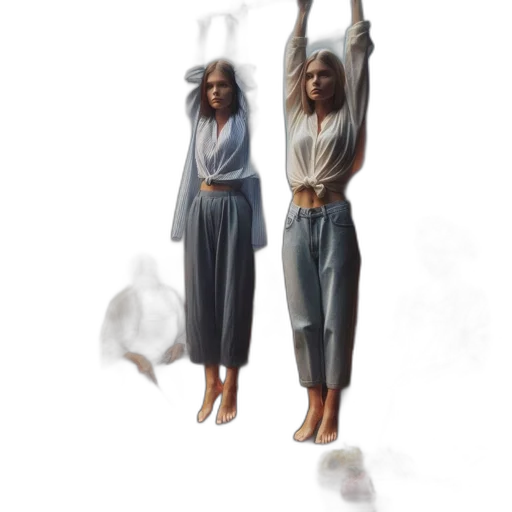 staff, sword, concept art, fantasy art, oil painting, pixel art, rain, fog transparent PNG cut-out