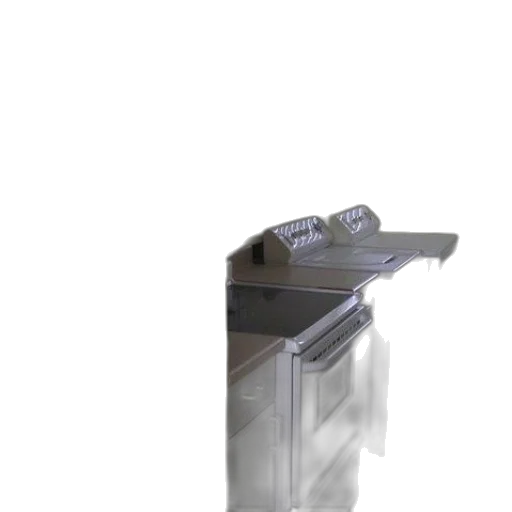 robot, staff, furniture, bottle, 3d render, concept art, photorealistic, vaporwave transparent PNG cut-out