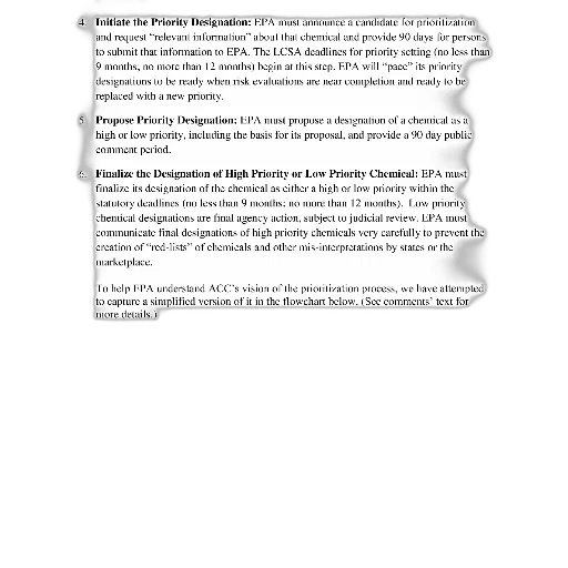 document, titled, initiate, priority, designation, outlines, steps, epa transparent PNG cut-out