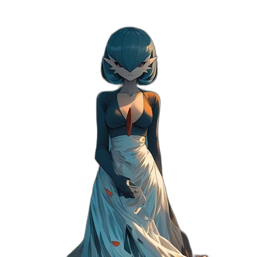 dress, mask, robot, crown, concept art, fantasy art, comic book art, pixel art transparent PNG cut-out