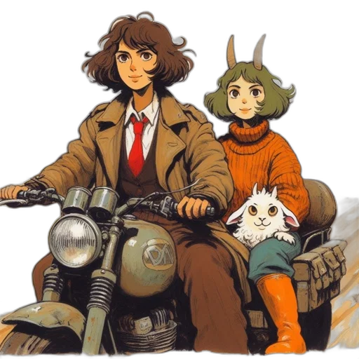 jacket, car, concept art, watercolor, anime, comic book art, city street, underwater transparent PNG cut-out