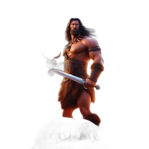sword, weapon, animal, staff, fantasy art, concept art, 3d render, pixel art transparent PNG cut-out