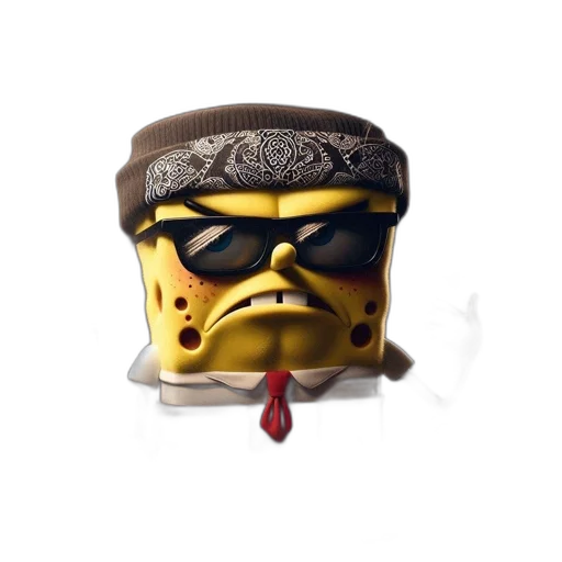 mask, hat, face, crown, 3d render, concept art, photorealistic, cartoon transparent PNG cut-out