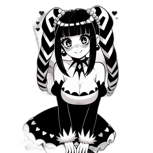 dress, crown, creature, mask, anime, cartoon, pixel art, fantasy art transparent PNG cut-out
