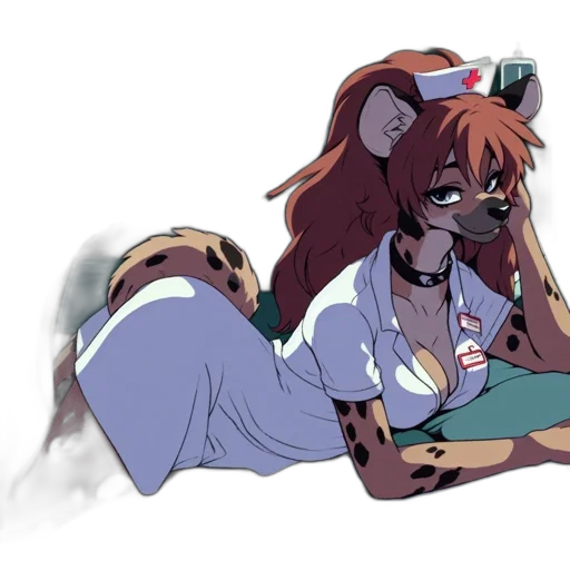 staff, dress, animal, robot, anime, concept art, cartoon, cyberpunk transparent PNG cut-out