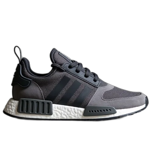 shoes, 3d render, dark, adidas transparent PNG cut-out