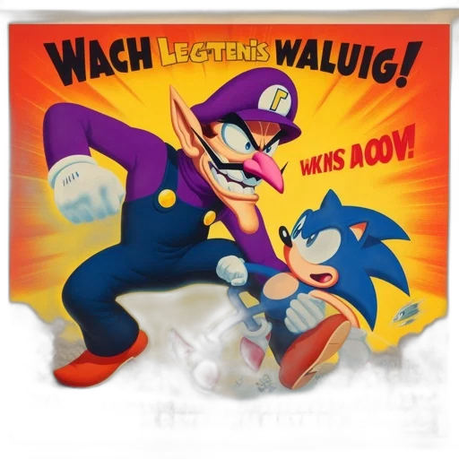 weapon, comic book art, concept art, cartoon, fire, german, poster, features transparent PNG cut-out