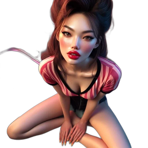 face, staff, jewelry, fantasy art, concept art, photorealistic, 3d render, neon lights transparent PNG cut-out