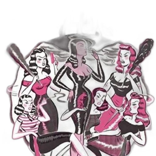 staff, concept art, comic book art, cartoon, neon lights, monochrome, dark, image transparent PNG cut-out