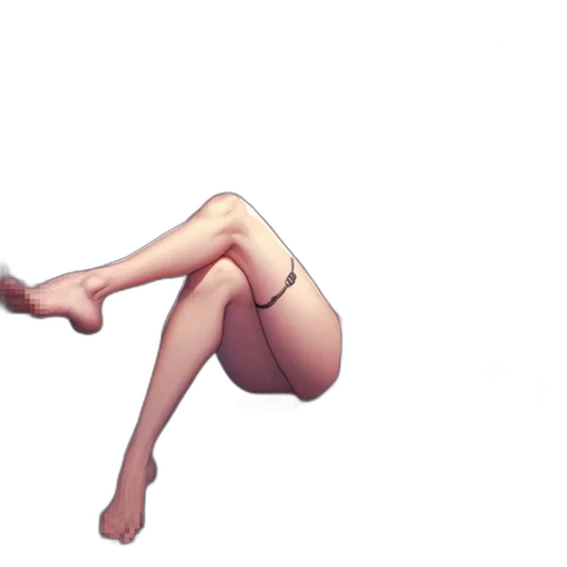 shoes, staff, dress, creature, pixel art, concept art, 3d render, photorealistic transparent PNG cut-out