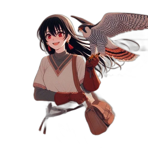 weapon, staff, creature, dragon, fantasy art, watercolor, concept art, anime transparent PNG cut-out