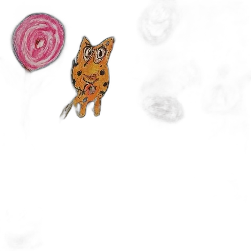 animal, creature, staff, food, concept art, fantasy art, watercolor, photorealistic transparent PNG cut-out