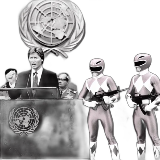 concept art, outer space, suited, speaker, addresses, assembly, un-like, venue transparent PNG cut-out