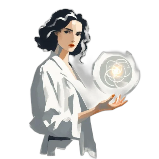 jewelry, staff, concept art, comic book art, pixel art, fantasy art, fire, monochrome transparent PNG cut-out