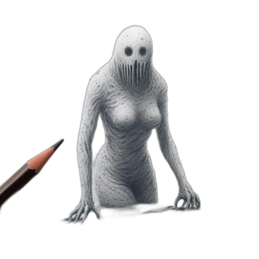 creature, animal, dress, robot, concept art, 3d render, pencil sketch, photorealistic transparent PNG cut-out