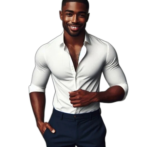 jacket, photorealistic, cartoon, individual, wearing, white, buttoned-up, shirt transparent PNG cut-out