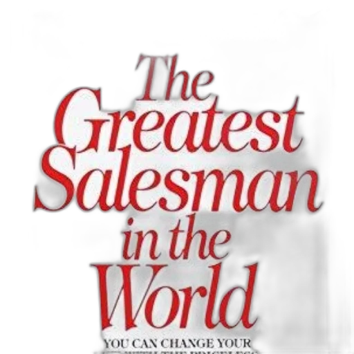 greatest, salesman, world, book, cover, red, text, white transparent PNG cut-out