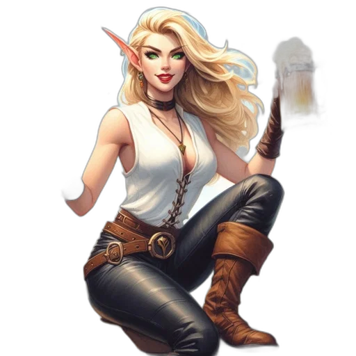 staff, weapon, sword, fantasy art, concept art, pixel art, comic book art, female transparent PNG cut-out
