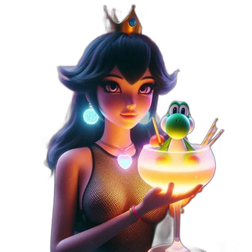 crown, jewelry, concept art, 3d render, fantasy art, pixel art, neon lights, fire transparent PNG cut-out