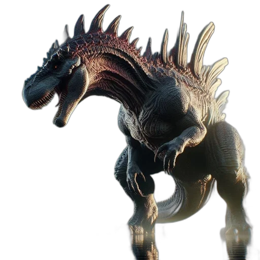dragon, creature, animal, weapon, 3d render, concept art, fantasy art, photorealistic transparent PNG cut-out