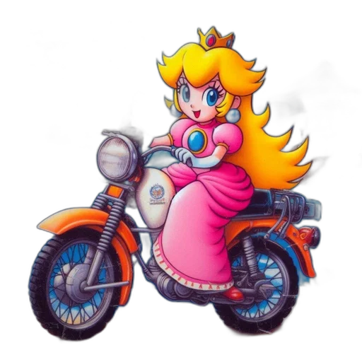 dress, weapon, crown, animal, concept art, pixel art, 3d render, fantasy art transparent PNG cut-out