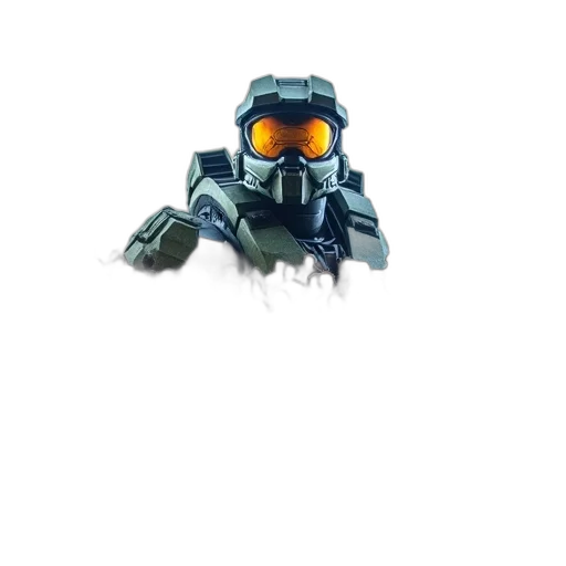 robot, weapon, creature, animal, 3d render, pixel art, concept art, outer space transparent PNG cut-out