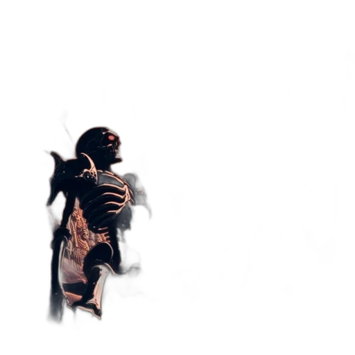 jacket, creature, animal, mask, 3d render, concept art, pixel art, watercolor transparent PNG cut-out