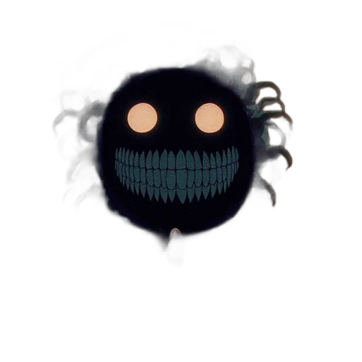mask, creature, face, hair, pixel art, concept art, 3d render, fantasy art transparent PNG cut-out