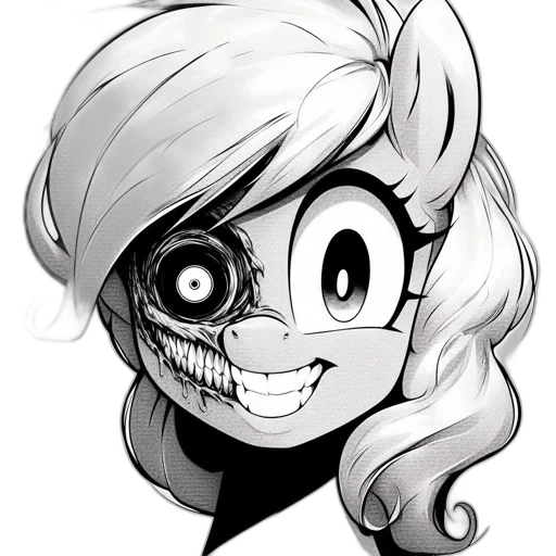 face, mask, staff, creature, cartoon, comic book art, concept art, anime transparent PNG cut-out