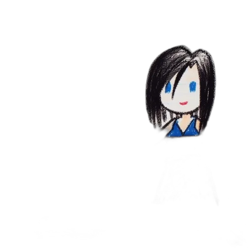 face, hair, creature, dress, cartoon, anime, pixel art, photorealistic transparent PNG cut-out