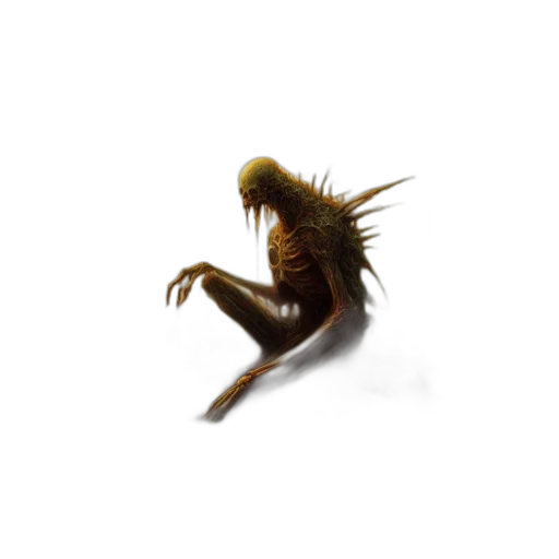 creature, dragon, animal, hair, concept art, 3d render, pixel art, fantasy art transparent PNG cut-out