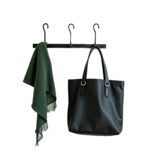 monochrome, green, dark, earth tones, black, handbag, silver, buckle transparent PNG cut-out