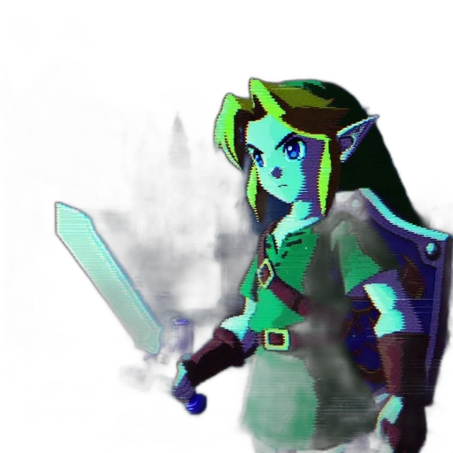 sword, staff, weapon, mask, pixel art, fantasy art, concept art, 3d render transparent PNG cut-out