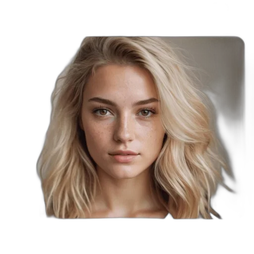 hair, face, crown, jacket, photorealistic, concept art, oil painting, cartoon transparent PNG cut-out