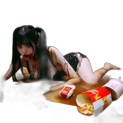 food, creature, weapon, robot, 3d render, concept art, anime, photorealistic transparent PNG cut-out
