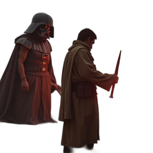 staff, weapon, sword, jacket transparent PNG cut-out